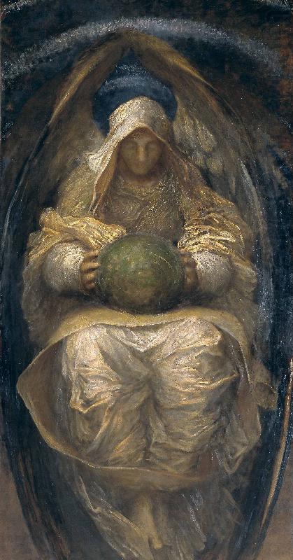 Georeg frederic watts,O.M.S,R.A. The All Pervading china oil painting image